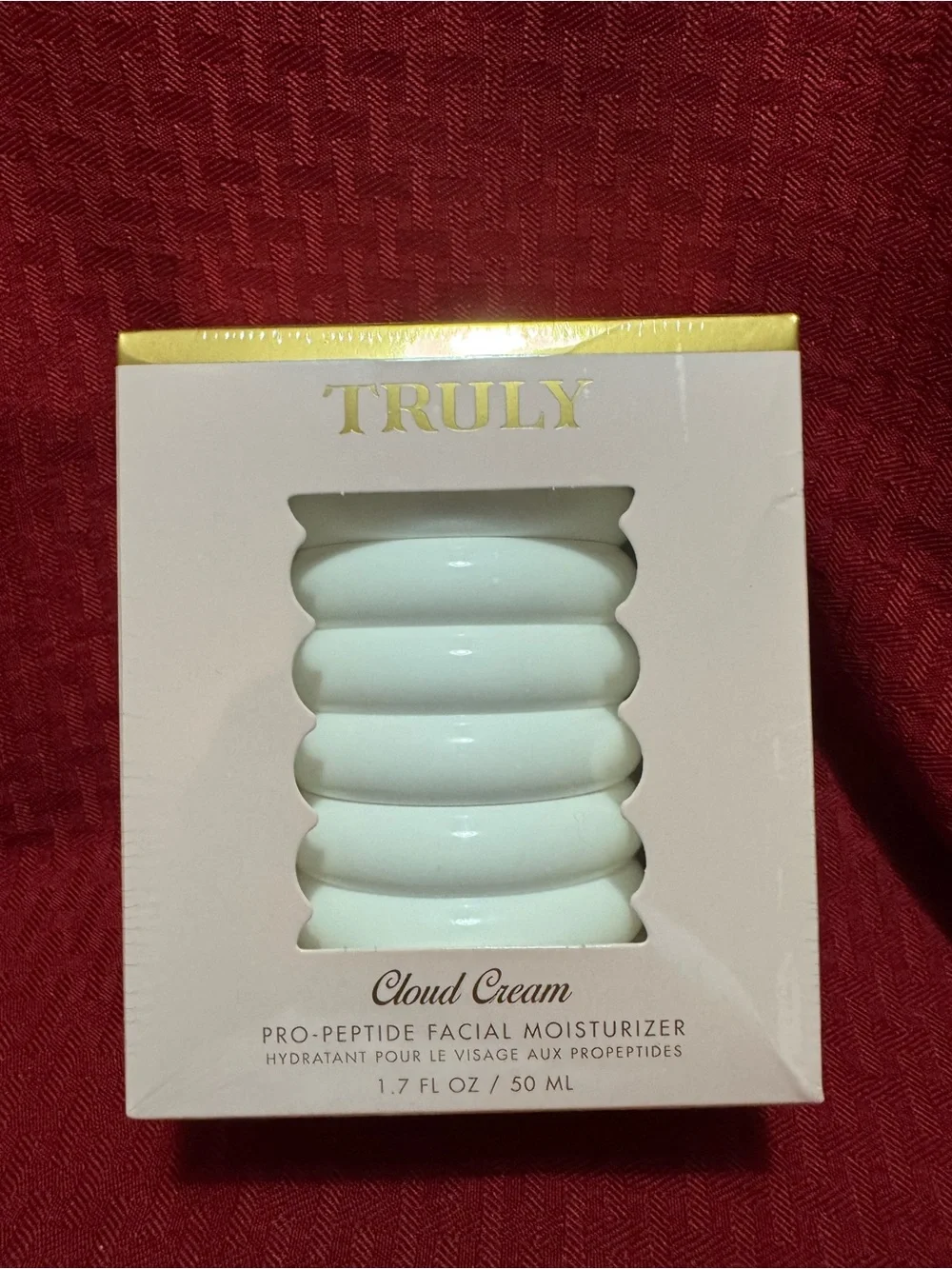 Truly Cloud Cream Pro-Peptide Facial Moisturizer - White